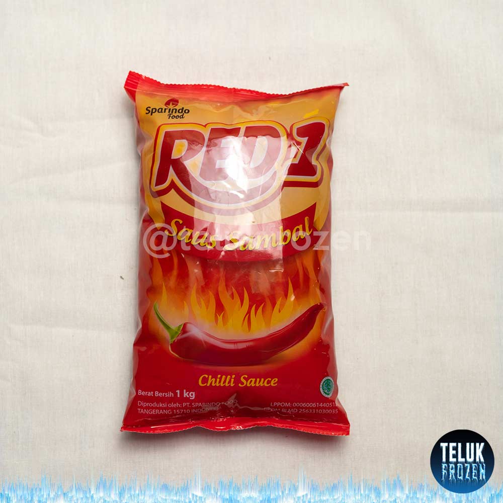 

saus red 1 sambal cabe 1kg 1000 gram 1 kg gr chili sauce one sambal saos sambel