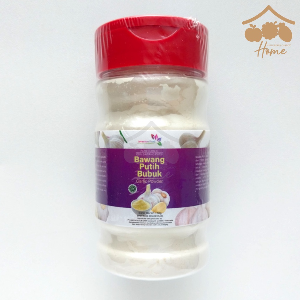 

Bubuk Bawang Putih 50gr Botol garlic powder Java Super Food 50 gr