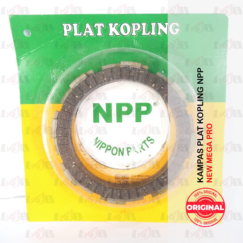 NPP Kampas Plat Kopling Megapro New Mega Pro Honda Clutch 5 Lembar