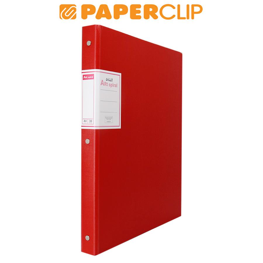 

FILE NOTE A4 MARUMAN ART SPIRAL F486-01 RED
