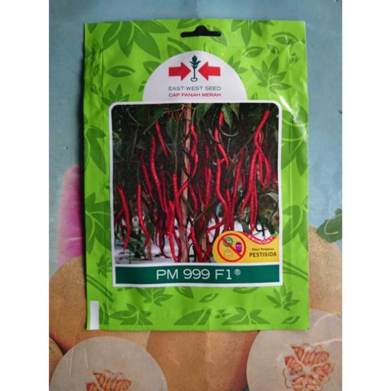 Benih Biji Bibit Cabe Keriting PM 999 F1 10 gr