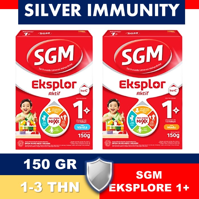 SGM EKSPLORE 1 PLUS  SUSU PERTUMBUHAN 1-3 TAHUN 150 GR