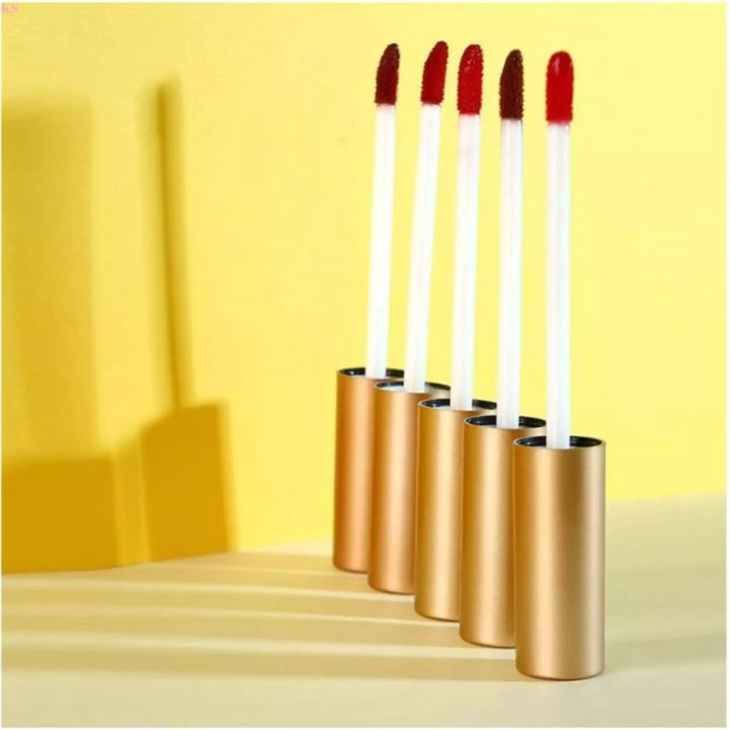 LIPSTICK VELVET LIP GLAZE  LIPSTICK MATTE GOLD EDITION