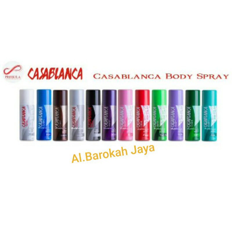 CASABLANCA BODY SPRAY 200ML