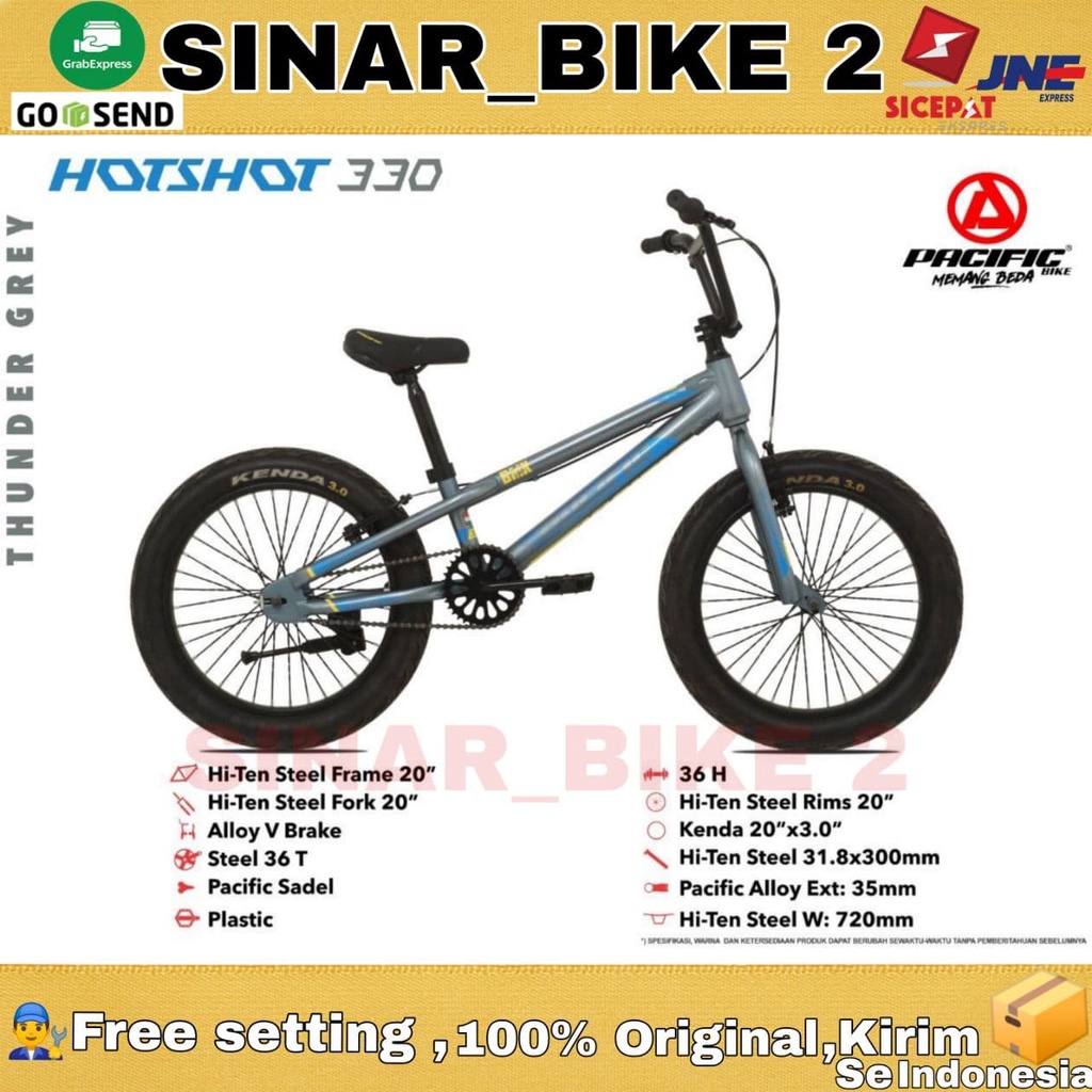 Sepeda Anak Bmx Pacific Hotshot 330 Ban 3.0