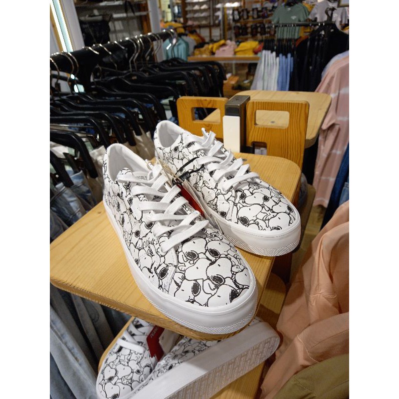 PULL & BEAR ORIGINAL ASLI SALE Sepatu Kets Putih Suede Wanita Flat Tali Sneakers GARANSI TERMURAH