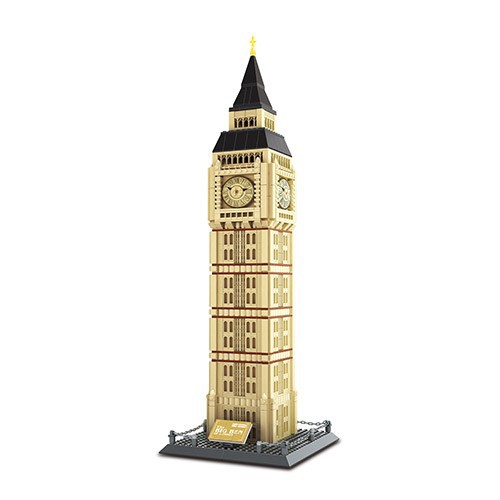 THE BIG BEN OF LONDON 1666PCS NO LEGO ARCHITECTURE BRICKS BLOCK ARCHITECTURE EDUKASI