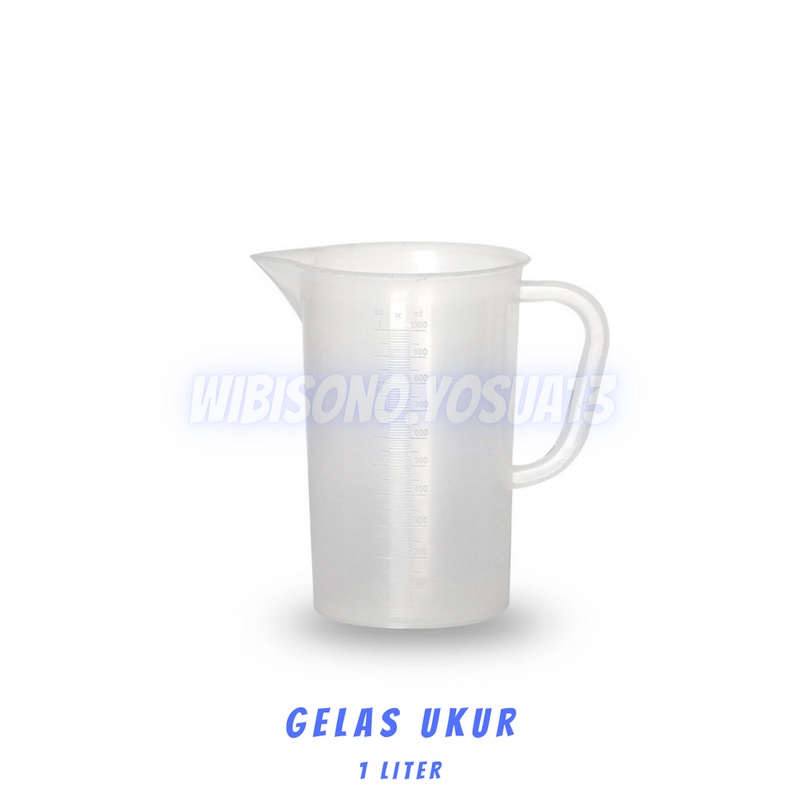 Gelas Takar Gelas Ukur Plastik 1 Liter