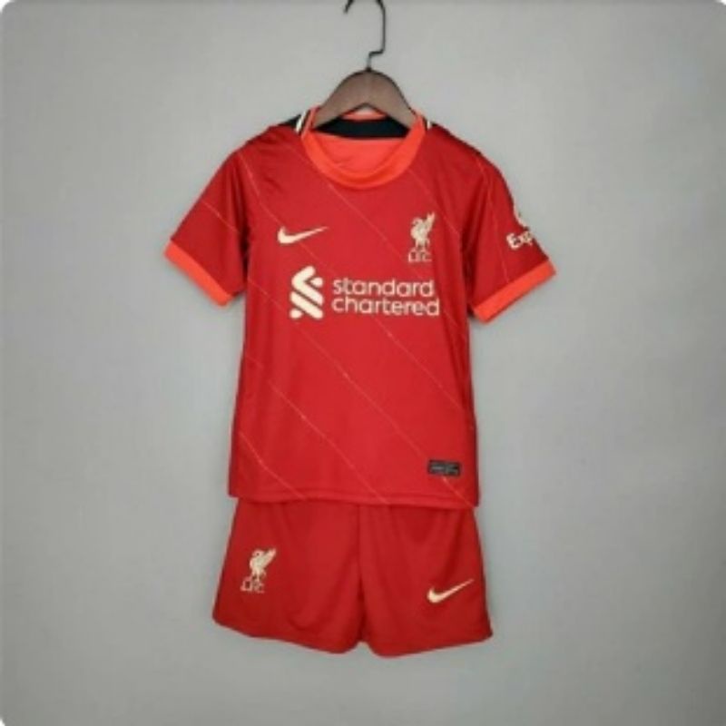 BAJU BOLA ANAK LIVERPOOL HOME 2021-22 - GRADE ORI
