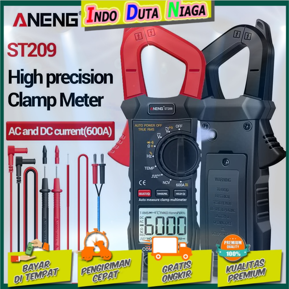 ANENG Digital Multimeter Voltage Tester Clamp - ST209