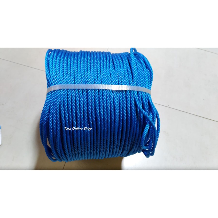 

Tambang Plastik Meteran uk 6 mm Warna Biru merk Rido - 7181370