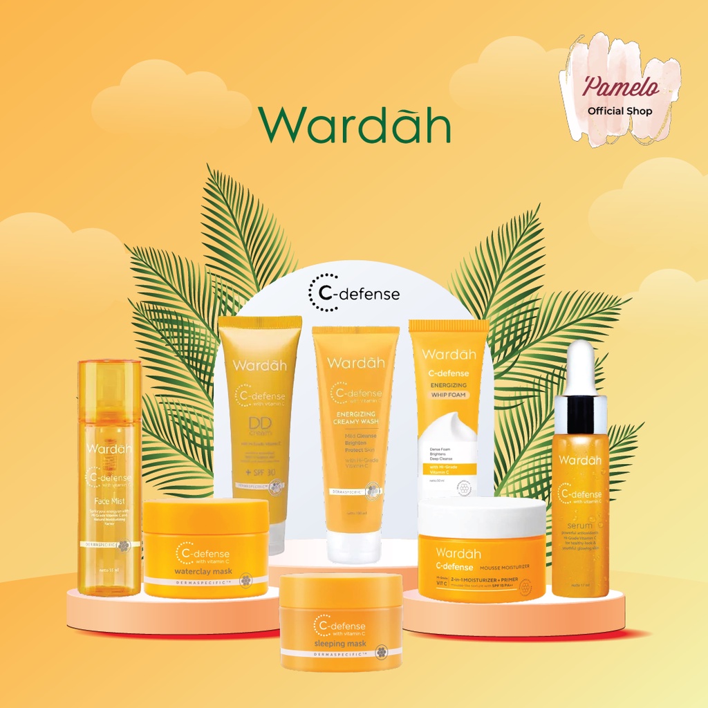 Wardah C-Defense Series - Wardah C-Defense Energizing Skincare