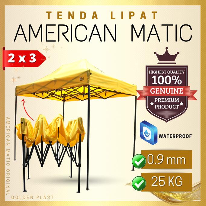tenda american matic 2x3 Star Seller Temurah