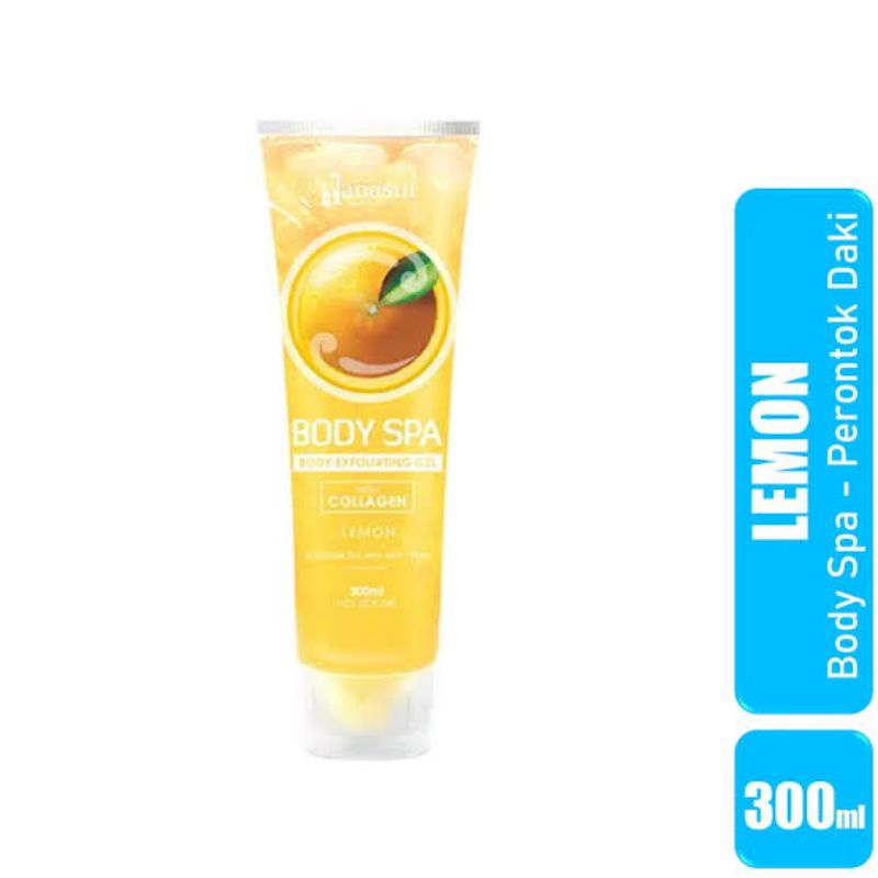 Hanasui Body SPA Lemon 300 ml / Scrub Hanasui