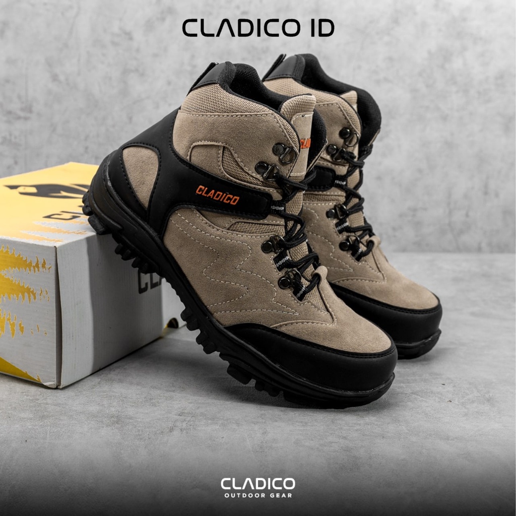 Sepatu Pria Cladico Safety Orion Tinggi Ujung Besi Boot Kerja Lapangan High Quality Sefty Cowok