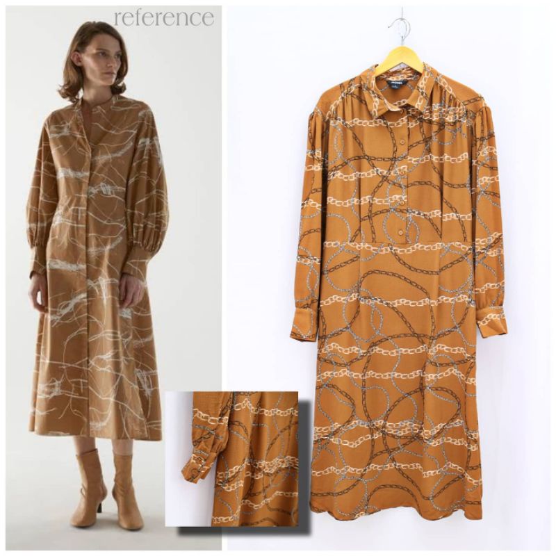 MONKI CHAIN MAXI DRESS