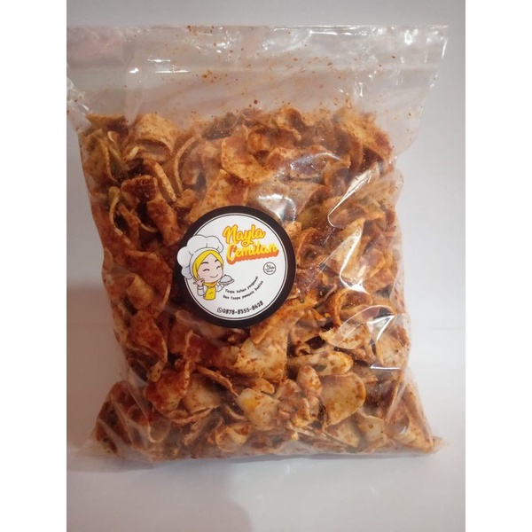 

basreng bakso goreng daun jeruk