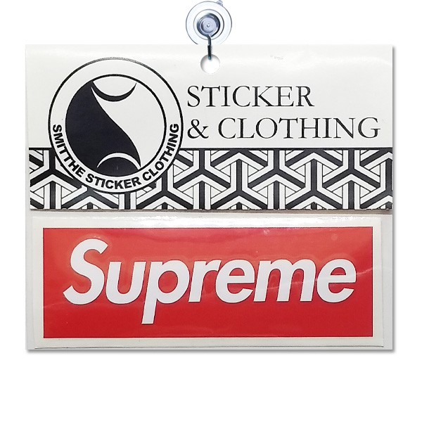 Stiker Supreme Logo Cutting Sticker untuk Motor Mobil 2W