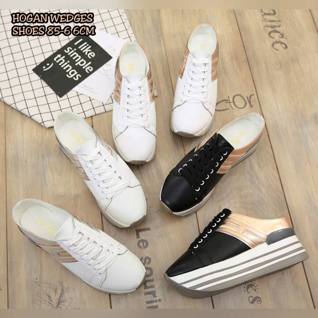 NEW ARRIVAL HOGAN WEDGES SHOES 85-6