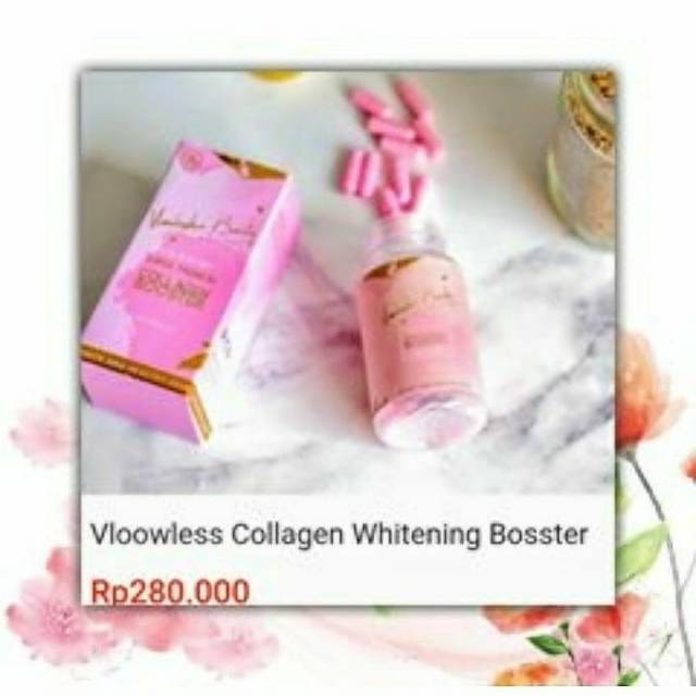 Collagen booster vloowless beauty