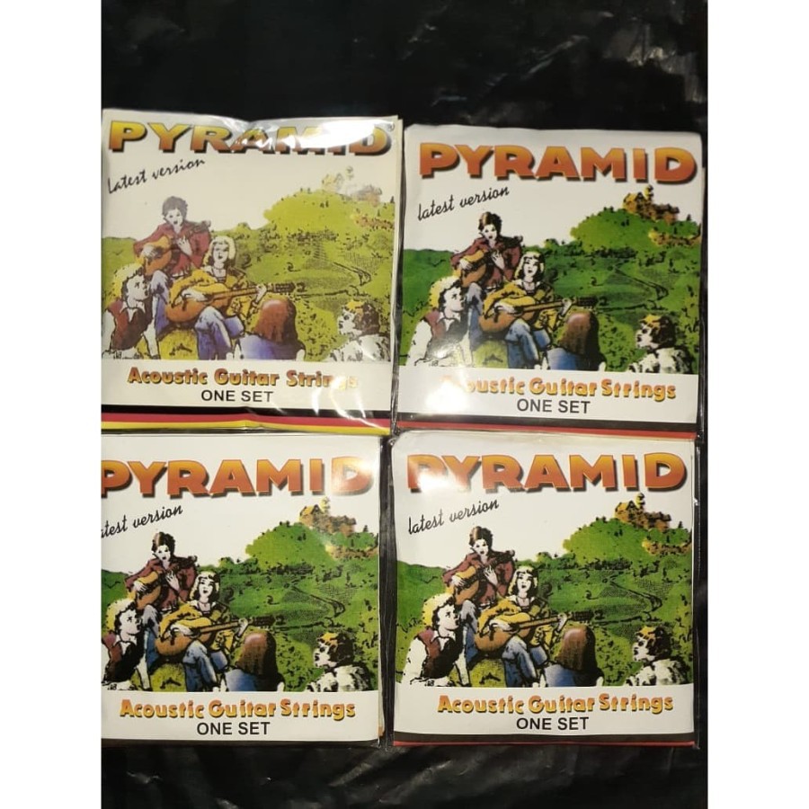 Senar Gitar Pyramid String / 1 set senar gitar / Pyramid