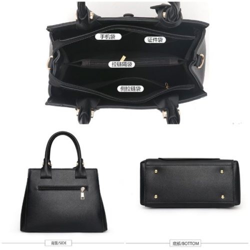 GI 9061 RISCE TAS HAND BAG IMPORT WANITA CEWEK PEREMPUAN JAKARTA RED PINK GOLD BROWN jt