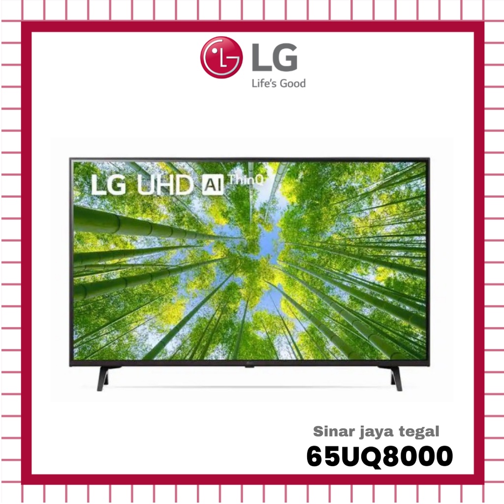 TV LED LG 65 INCH 65UQ8000 HD 65UQ8000 4K 65UQ80 UQ8000 LG SMART TV