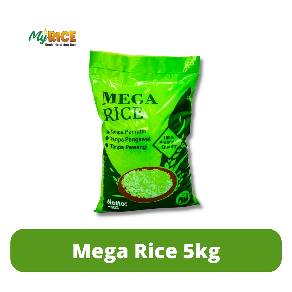 

Beras Putih Mega Rice 5kg