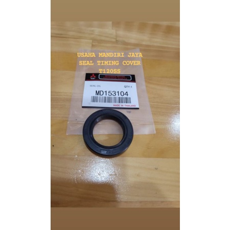 OIL OLI SEAL TIMING COVER KRU AS DEPAN T120SS MD153104 ORI