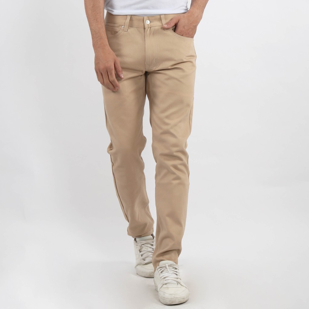  Edwin  Celana  Jeans Chinos Milan 018 Regular Fit Pria 