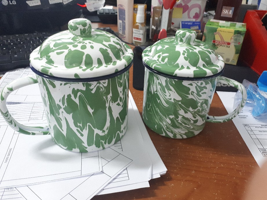 Timbangan Mug Gelas Burik Jadul Bundle 2 Pcs (jokowi Series)