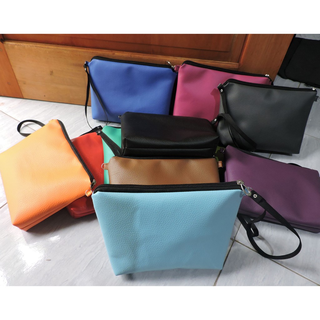 Pouch Bag Polos Vinyl | Hand Bag