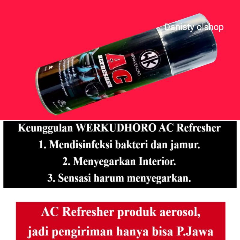 Pembersih AC mobil spray/anti bakteri/anti virus/Refresher WK  Mobil  Pengharum Ac  rumah/mobil