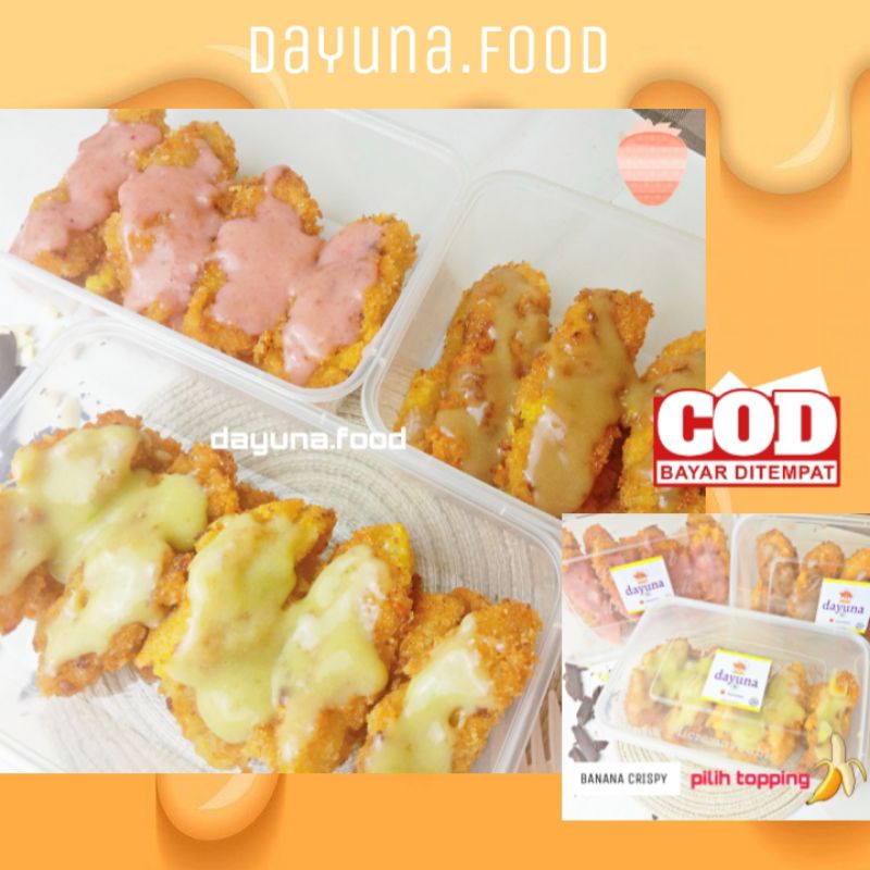 

Pisang Goreng Krispi Aneka Rasa Isi 10
