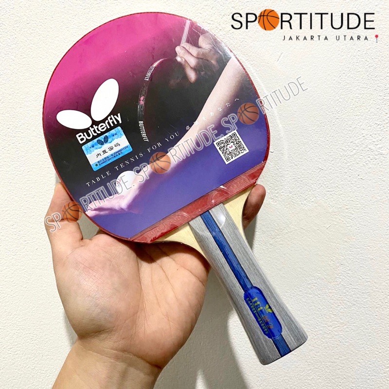 Bet Pingpong Bat Tenis Meja Bat Pingpong Butterfly TBC 402 ORIGINAL