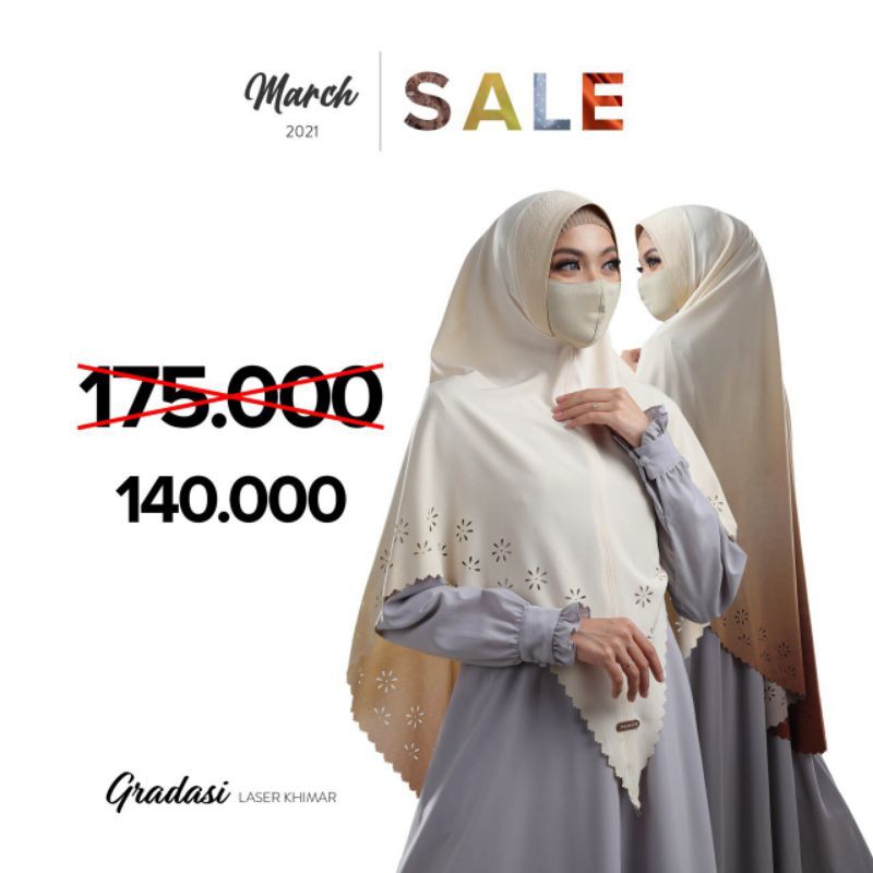 Khimar Gradasi by Thamrin