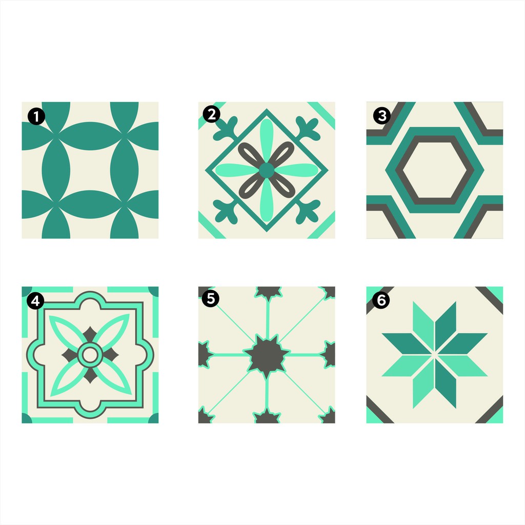 STIKER TEGEL / STIKER LANTAI / KERAMIK MOTIF 55
