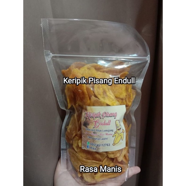 

Keripik Pisang Endull Rasa Manis Oleh-oleh Khas Lumajang