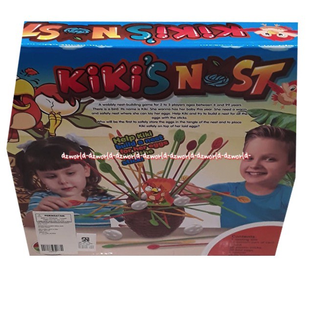 Kiddy Fun Kiki Snost Classic Games Mainan Tarik Telur Ayam Chicken Egg Eggs Kikisnost Kiddyfun