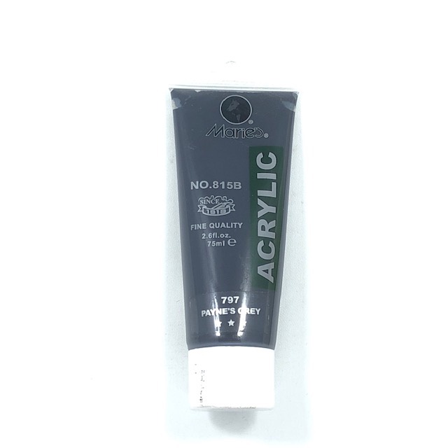 

MARIES ACRYLIC 75 ML PAYNES GREY 797