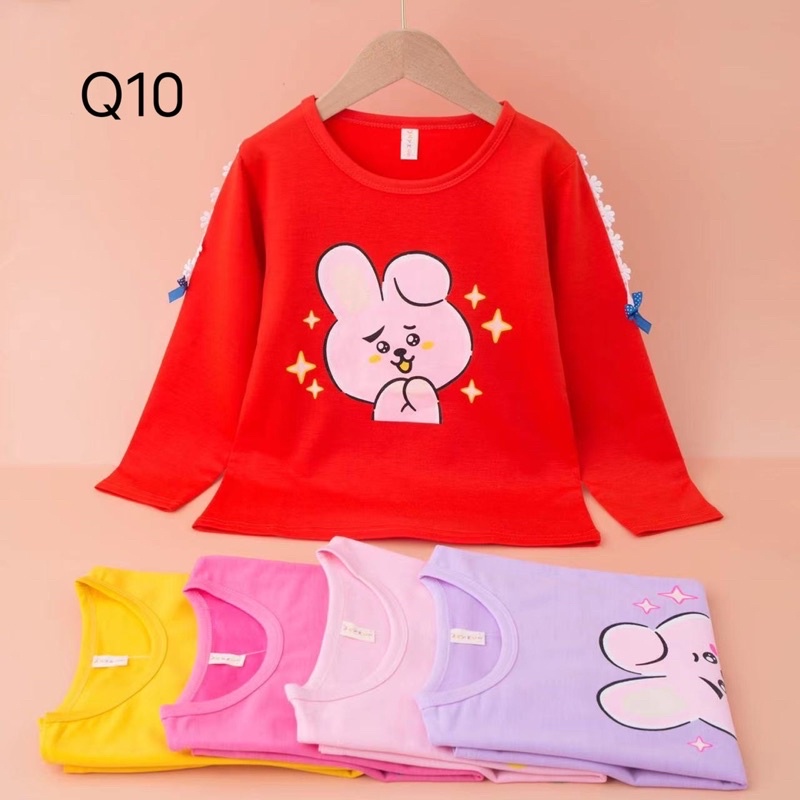 NazwaAllShop/Detail Produk Kaos panjang Anak Anak perempuan/Atasan Anak Balita Wanita/Karakter#COD