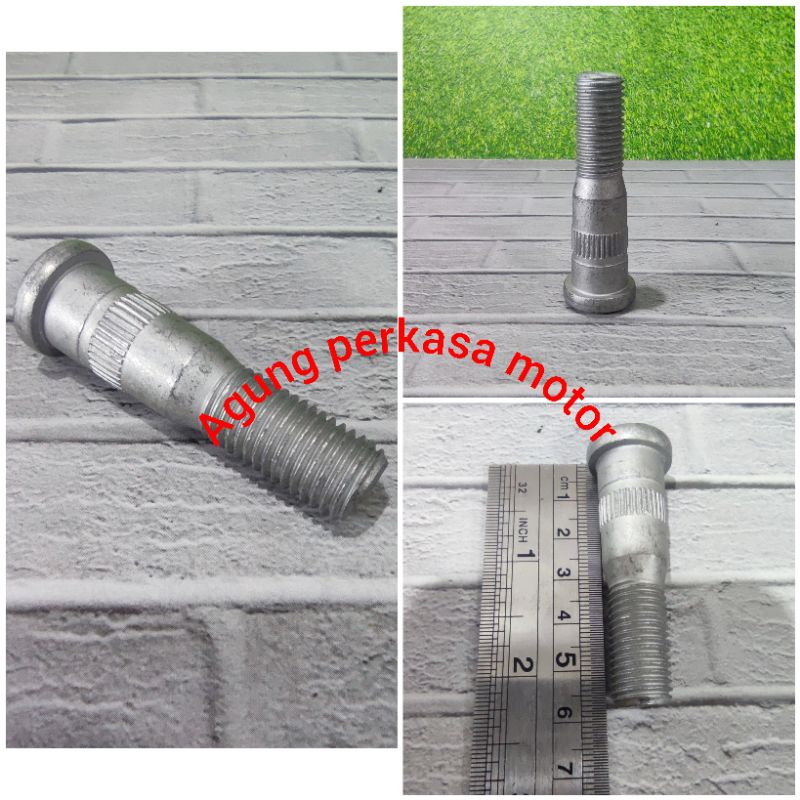 Baut roda toyota hardtop(discbrake),land cruiser Vx80 thn 95-98(depan) original