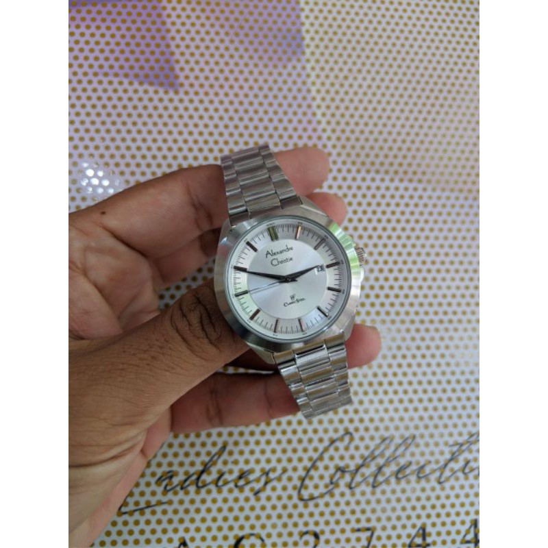 ALEXANDRE CHRISTIE AC 8596 MD JAM TANGAN ORIGINAL bisa couple