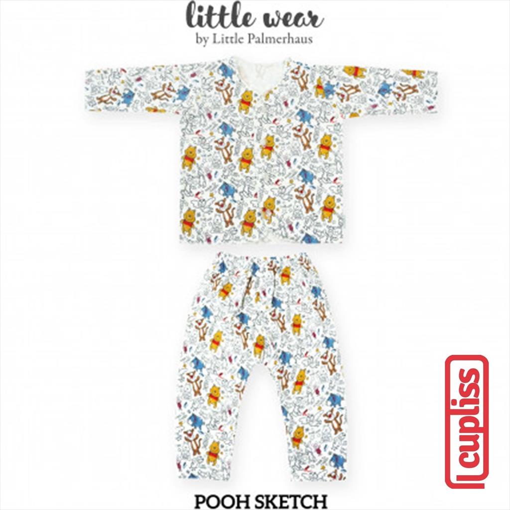 Pooh Sketch Little Palmerhaus Little Wear Long Sleeve