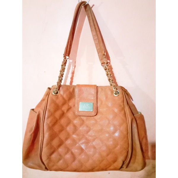 Anne Klein Tas Serut Shoulder Rantai