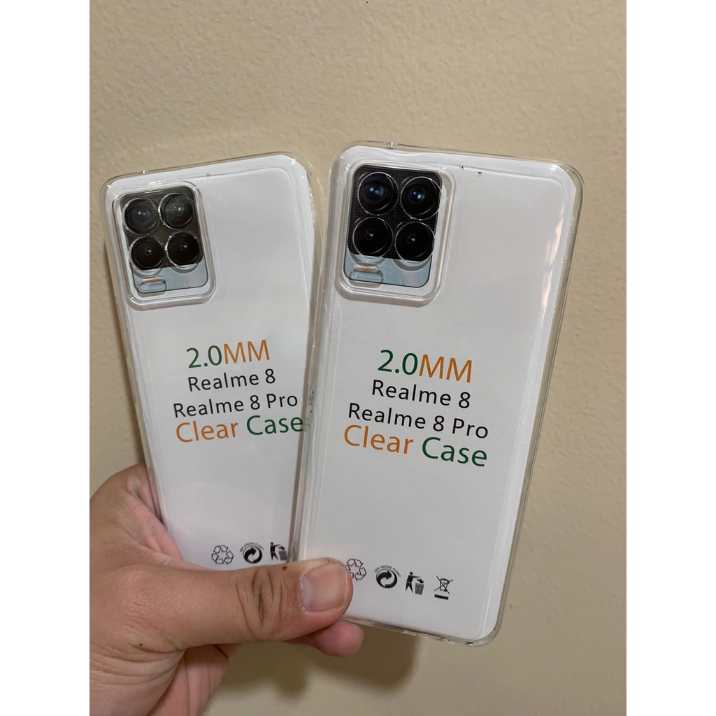 CASE REALME 8 - SOFTCASE CLEAR HD PREMIUM REALME 8 PRO REALME 8 - BC