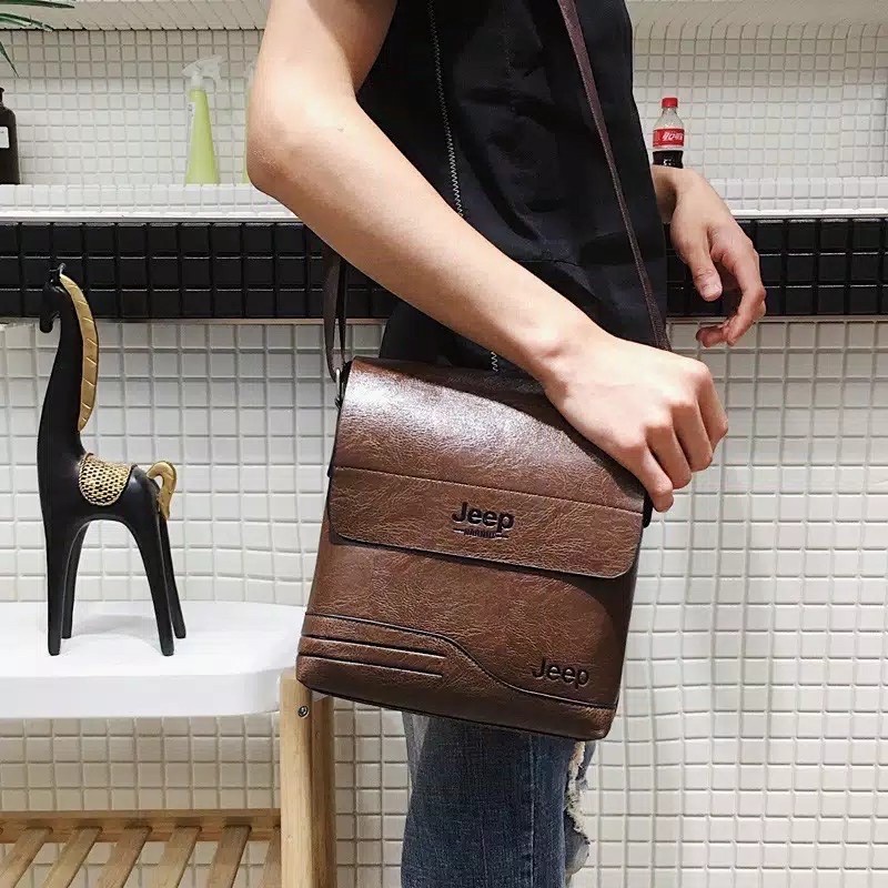 Waistbag Vegas Navy Red Waistbag Choral Tas Selempang Pria