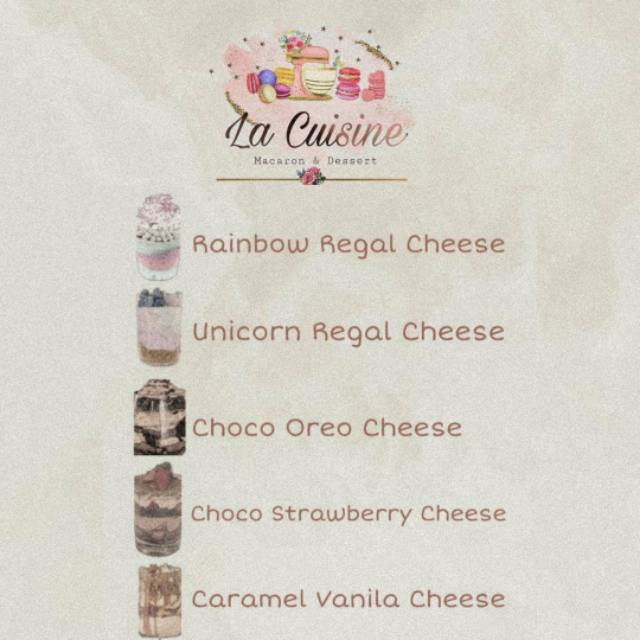 

DESSERT IN CUP / DESSERT SHOOTER / CHEESE CAKE