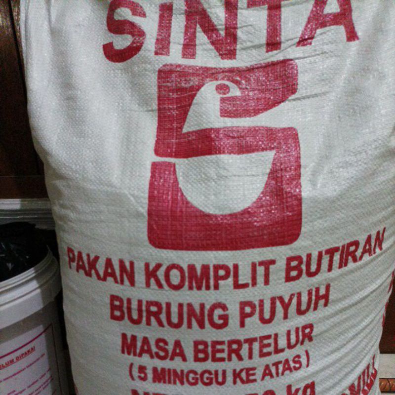 pakan puyuh petelur Sinta SP-22