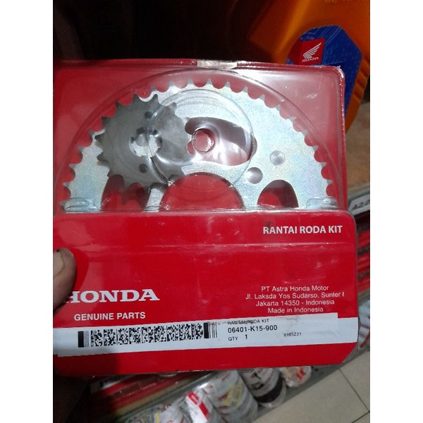 gear set cb150 r lama original